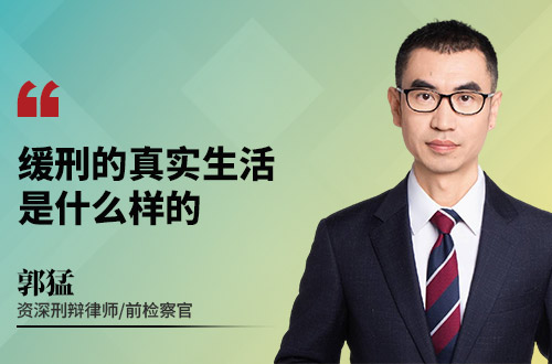 缓刑的真实生活是什么样的