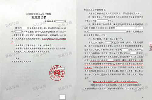 深圳施某某猥亵儿童案（减刑一年）